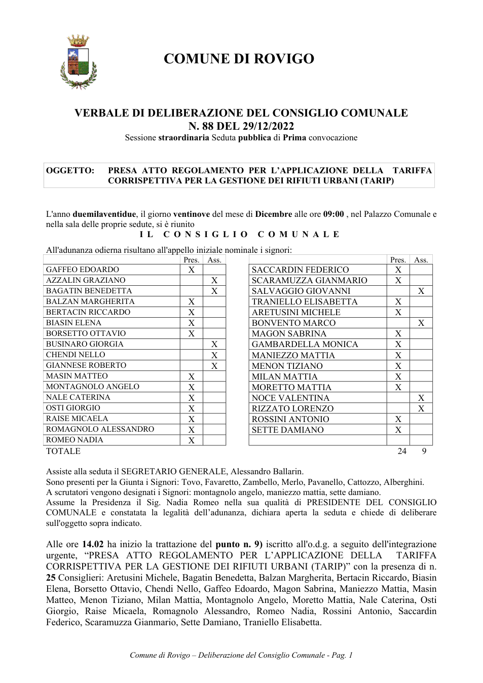 Pagina 1 del documento