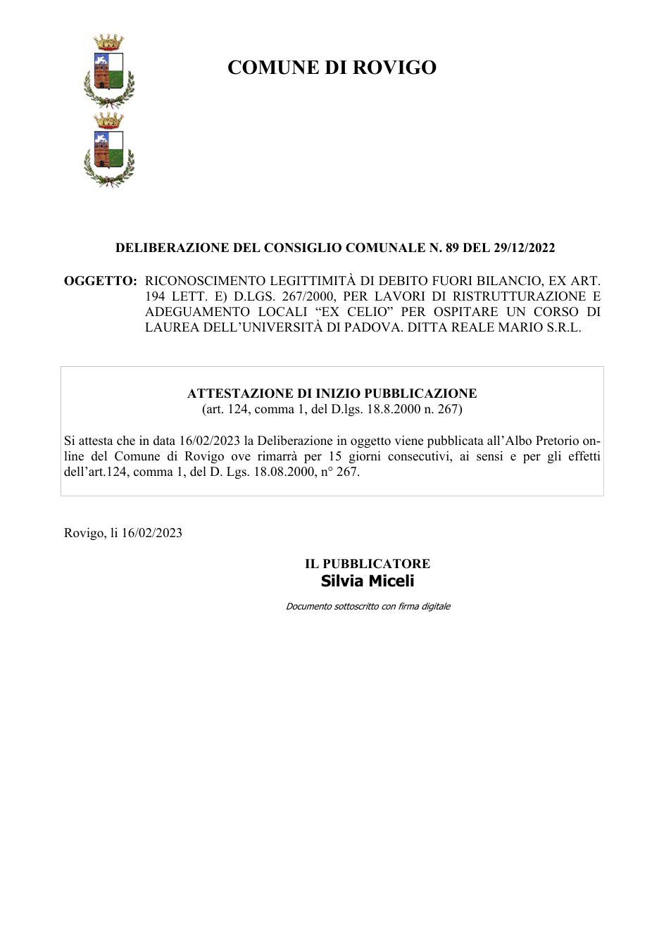 Pagina 1 del documento