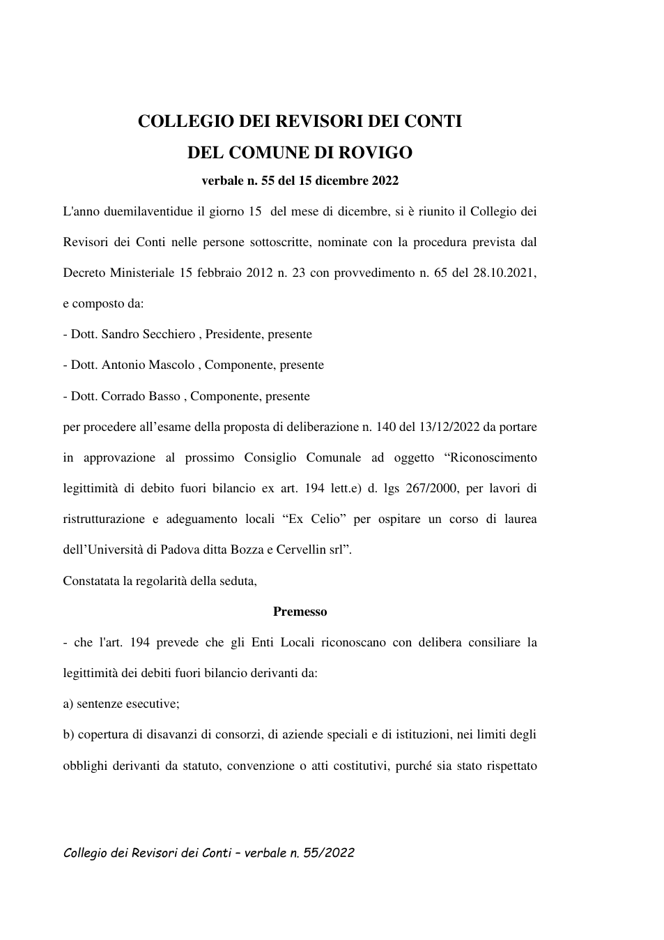 Pagina 1 del documento