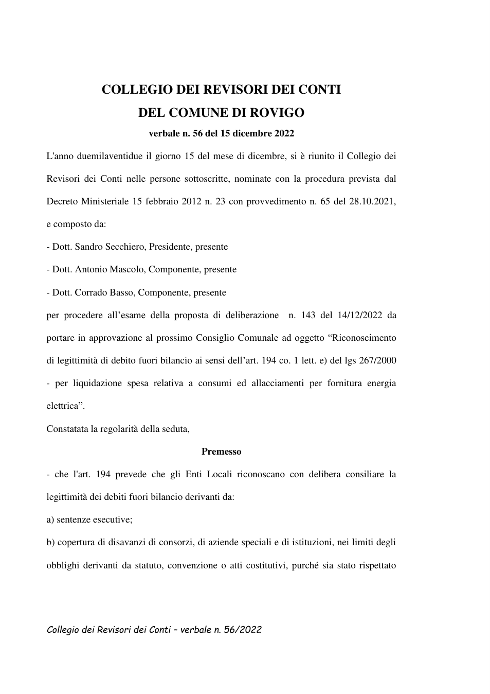 Pagina 1 del documento