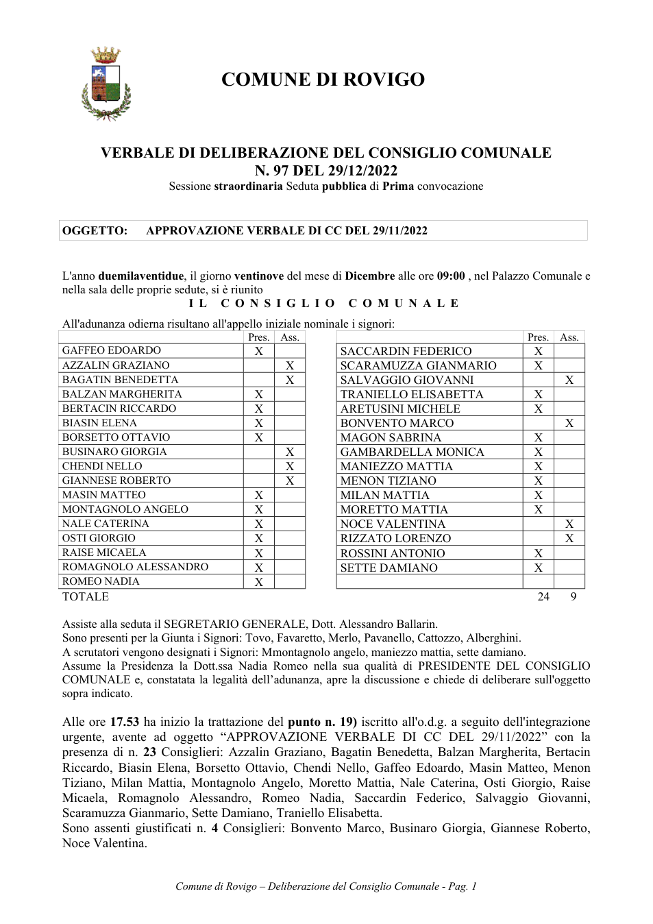 Pagina 1 del documento
