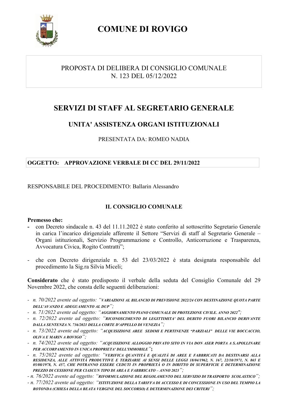 Pagina 1 del documento