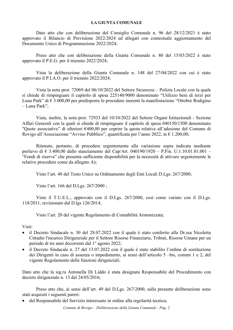 Pagina 2 del documento