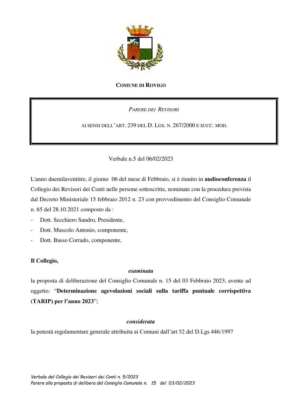 Pagina 1 del documento