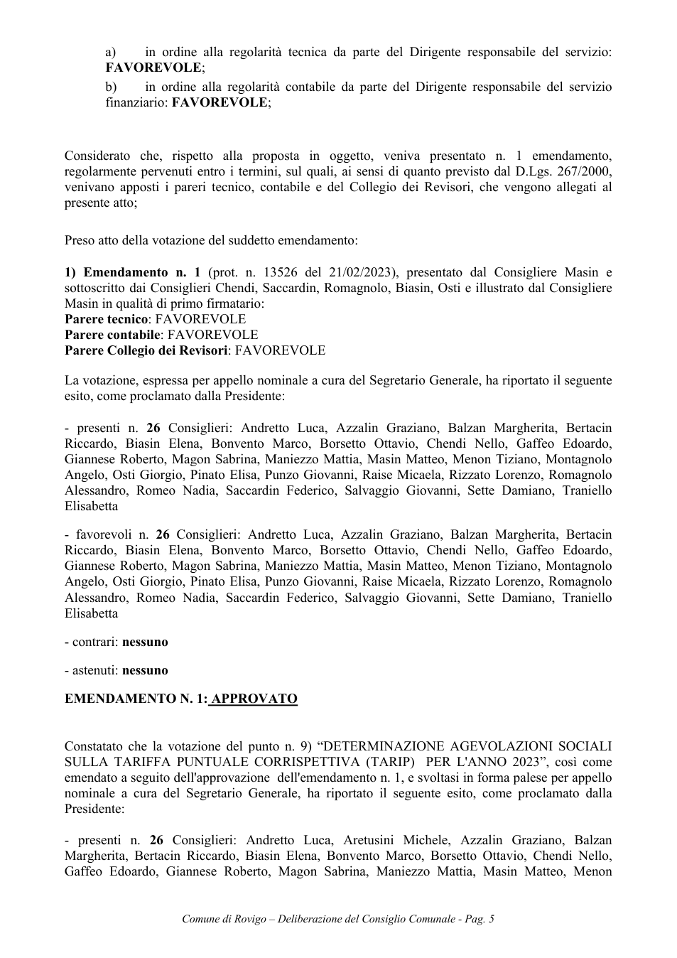 Pagina 5 del documento