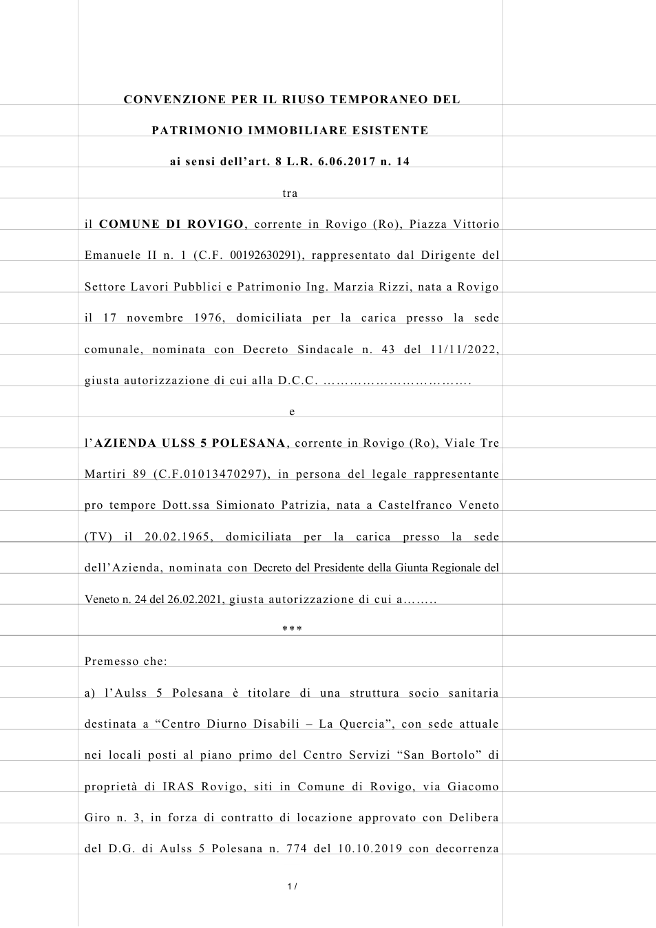 Pagina 1 del documento