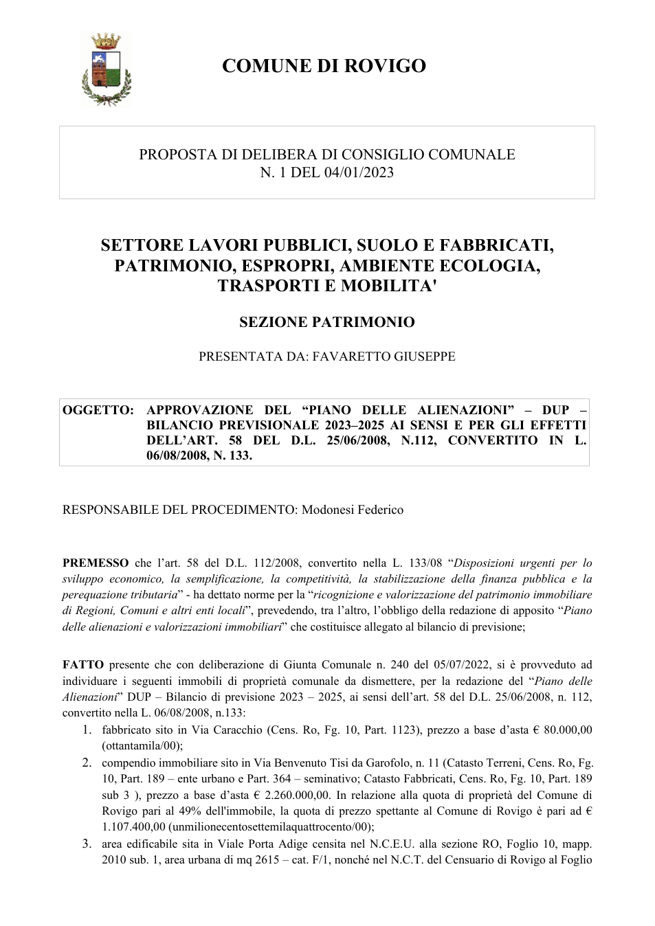 Pagina 1 del documento