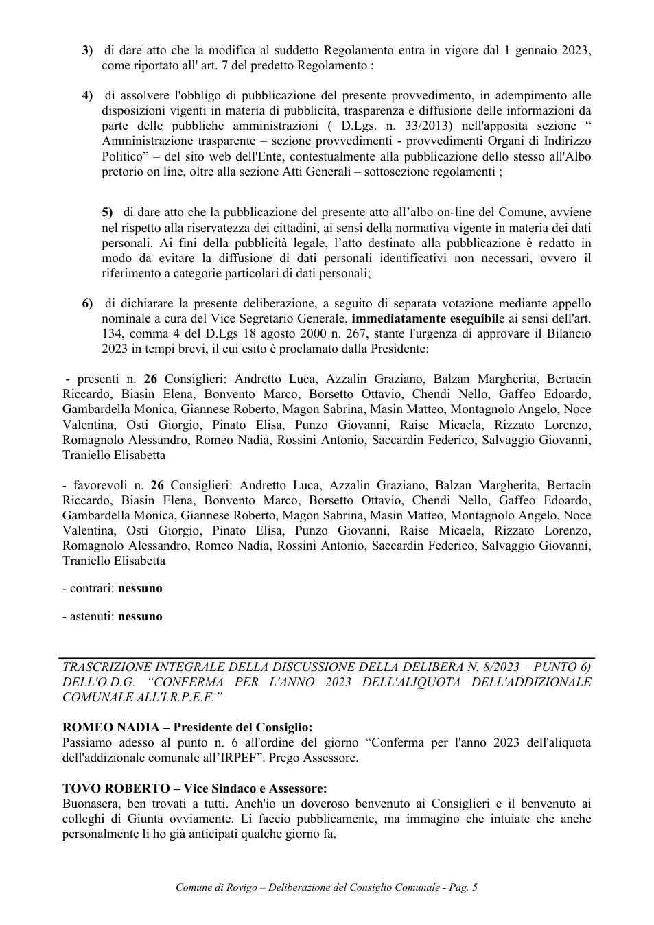 Pagina 5 del documento