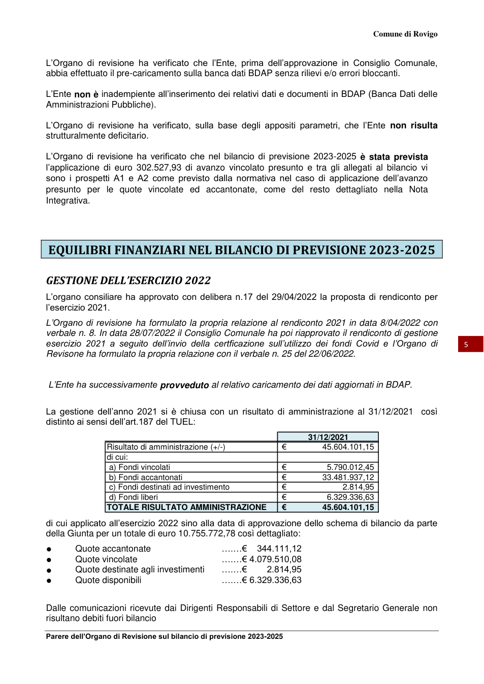 Pagina 5 del documento