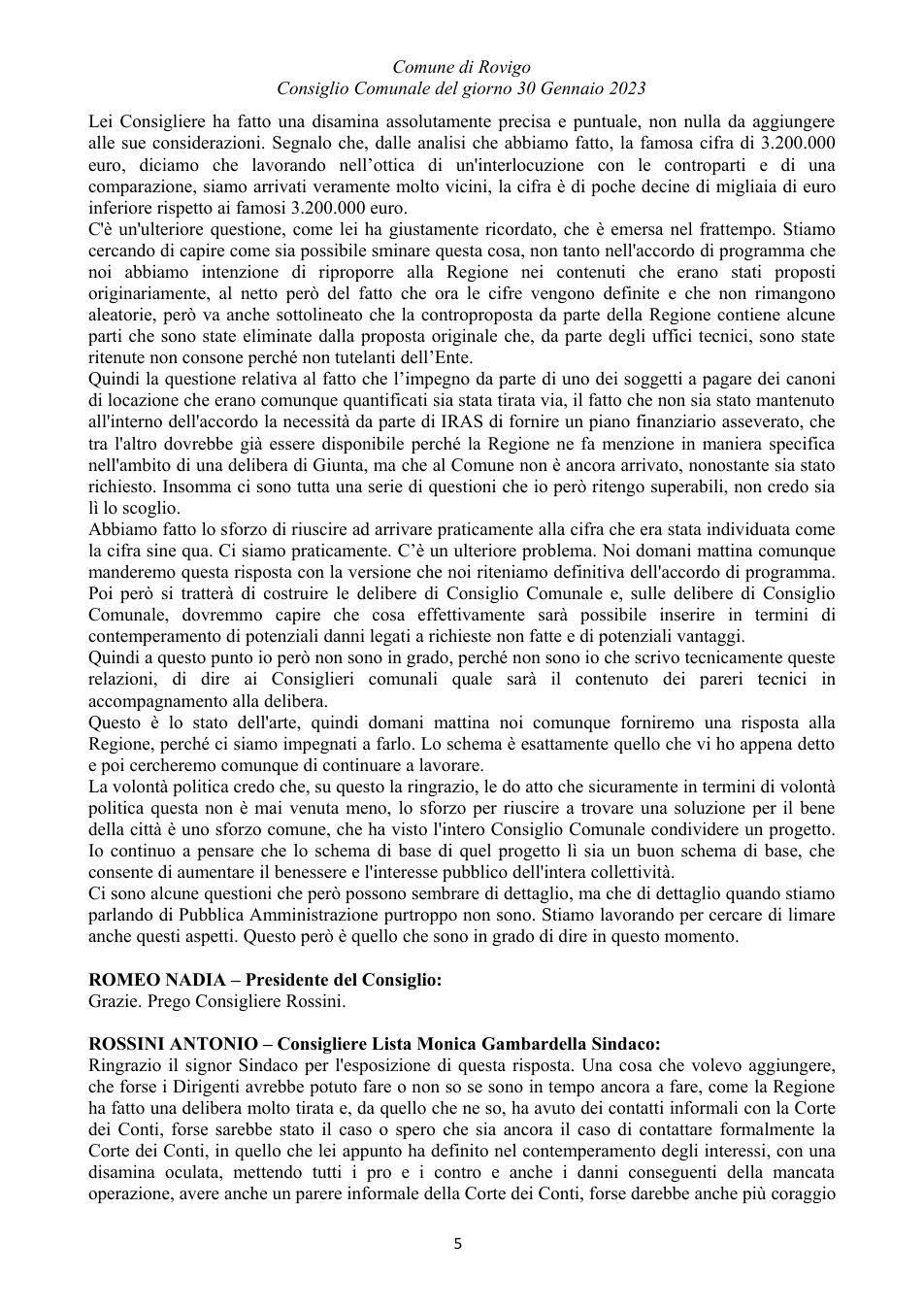 Pagina 5 del documento
