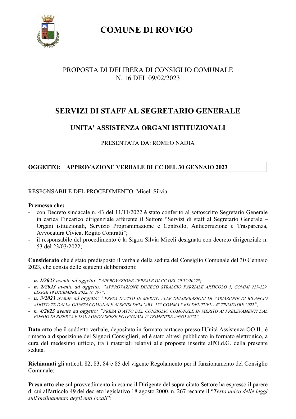 Pagina 1 del documento