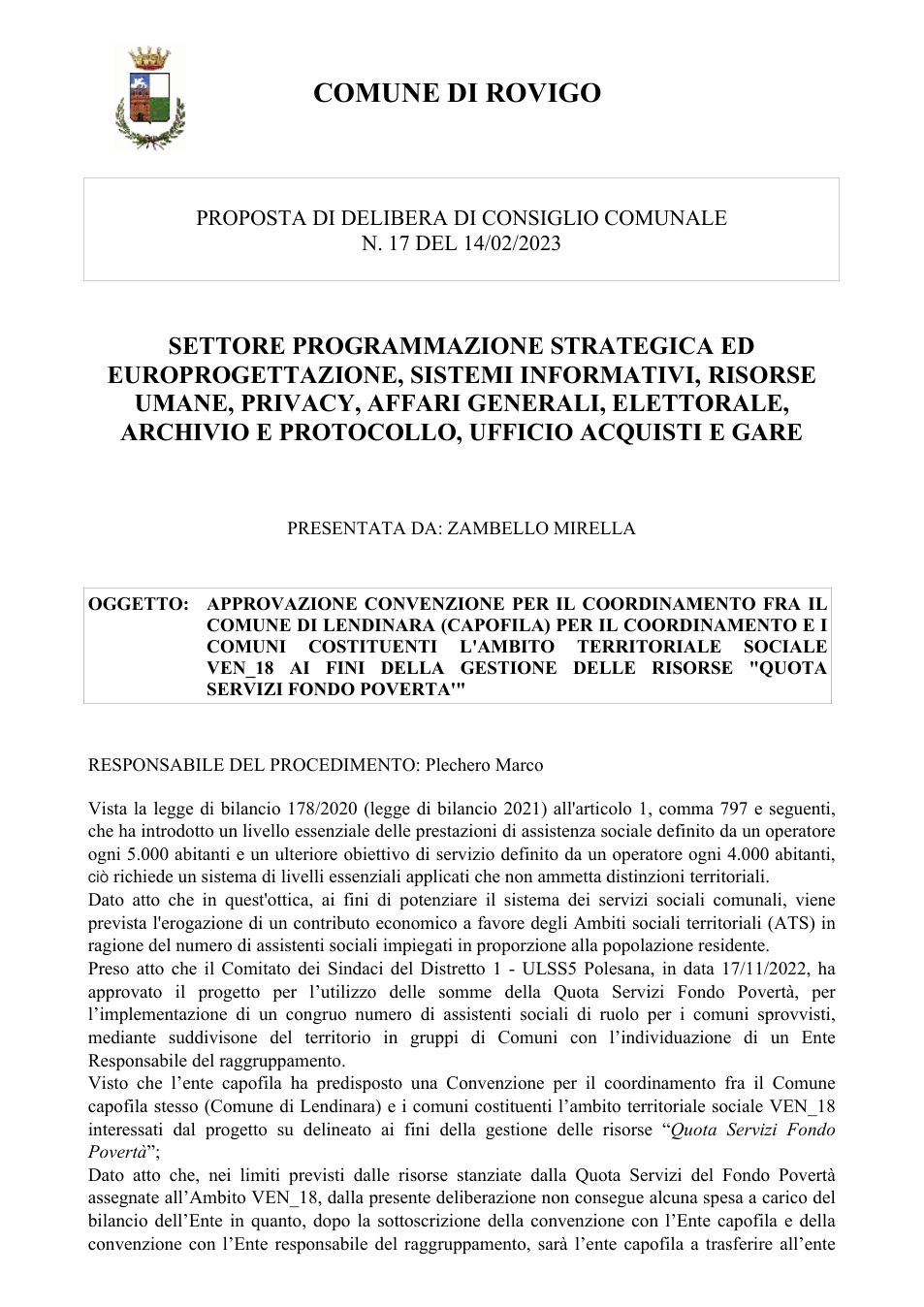 Pagina 1 del documento