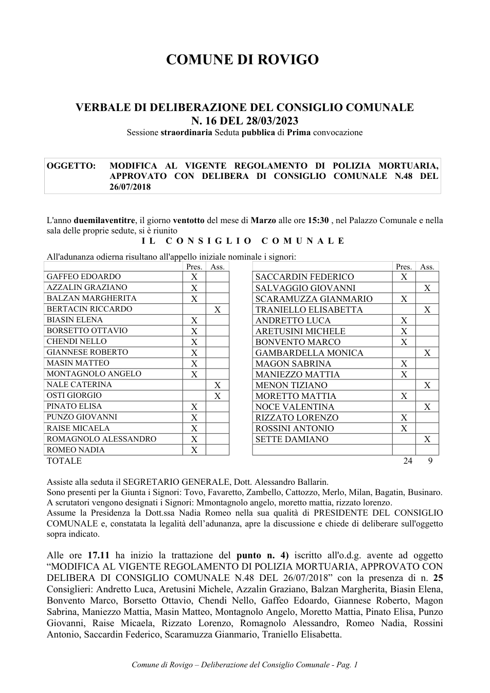 Pagina 1 del documento