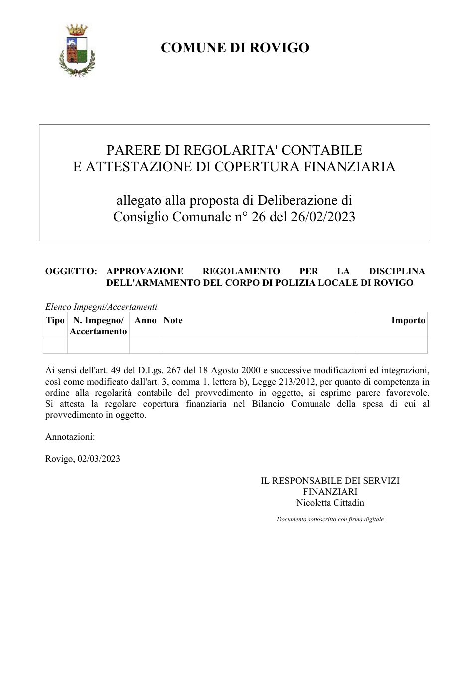 Pagina 1 del documento