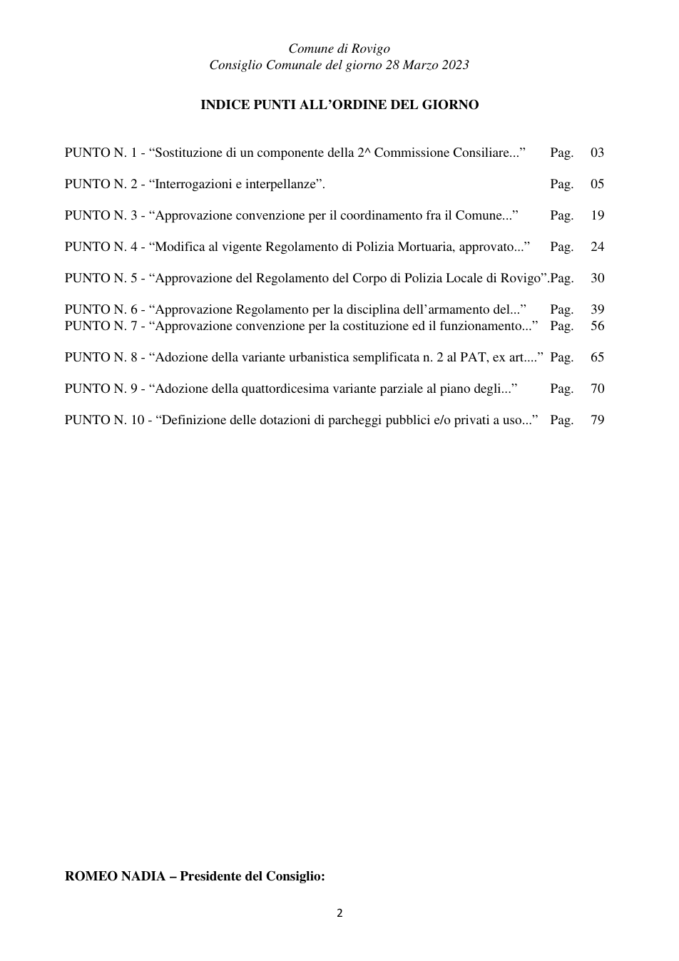 Pagina 2 del documento