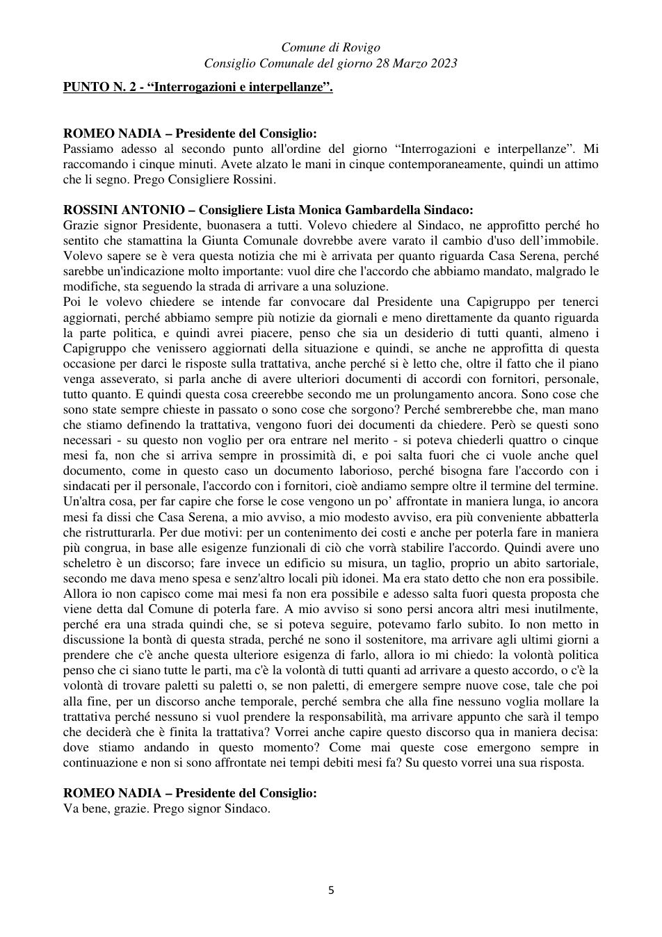 Pagina 5 del documento