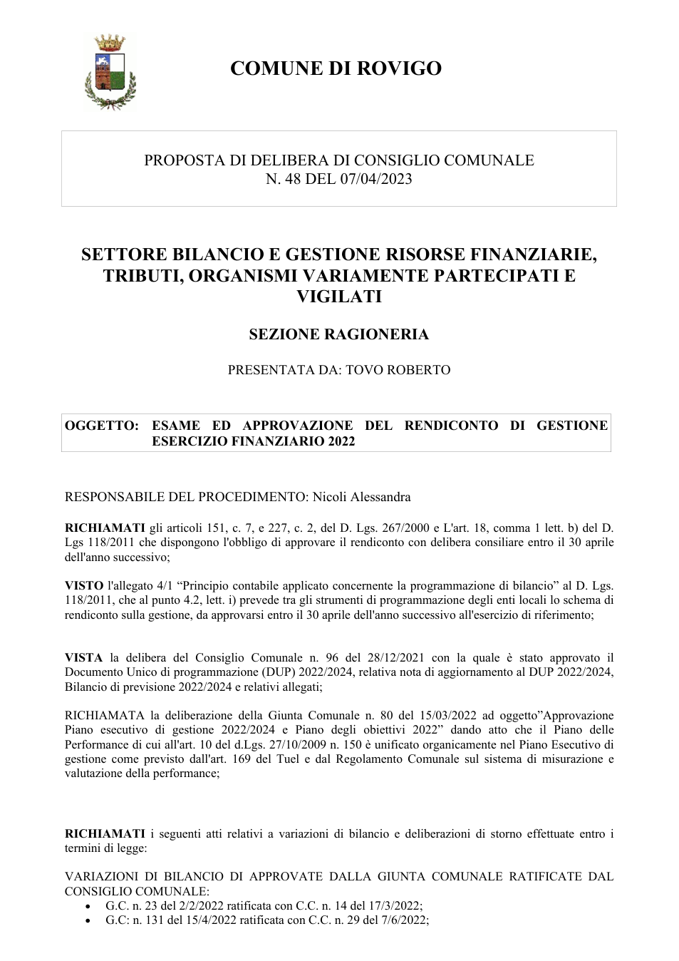 Pagina 1 del documento
