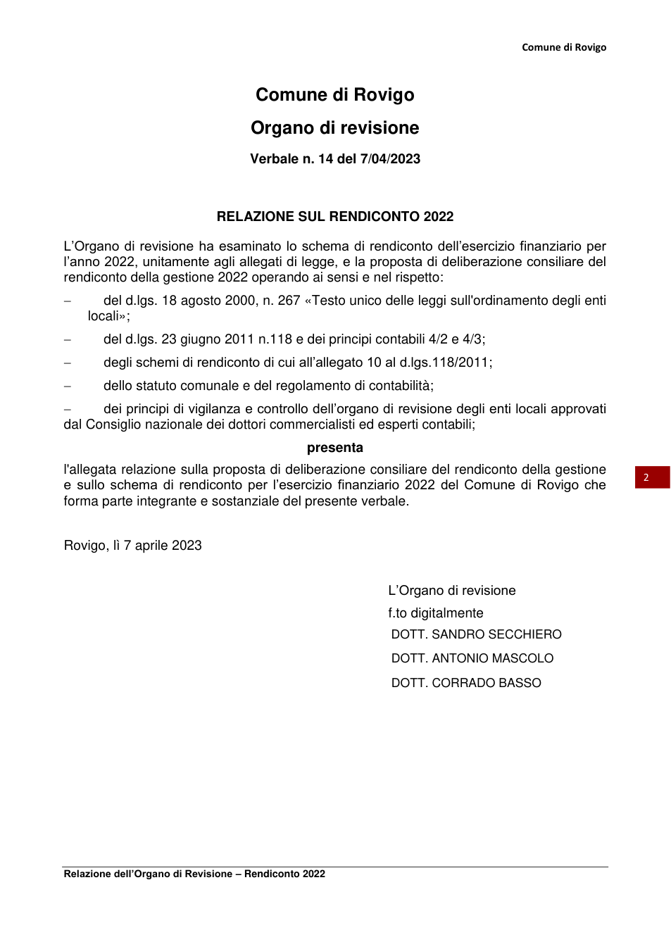 Pagina 2 del documento