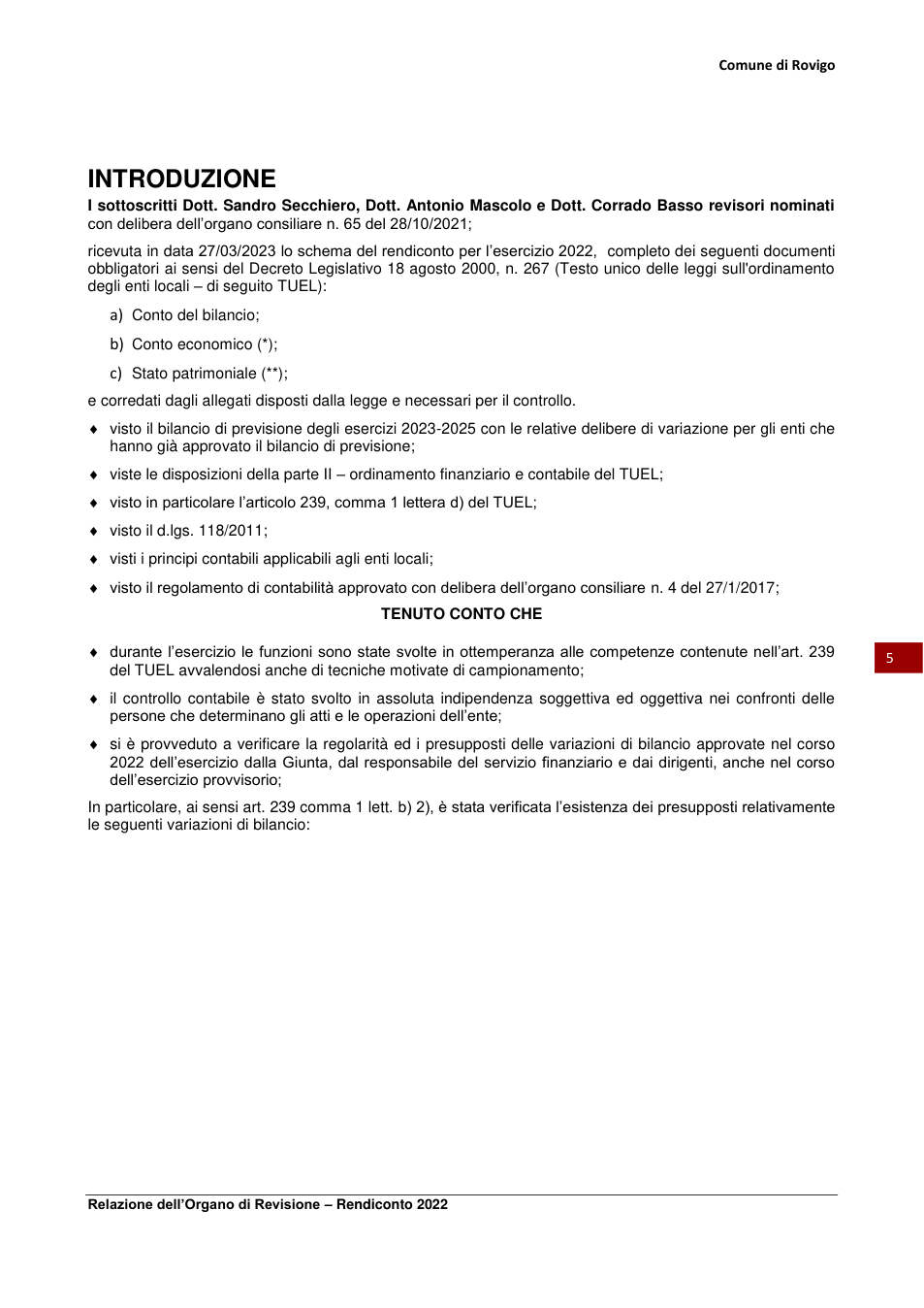 Pagina 5 del documento