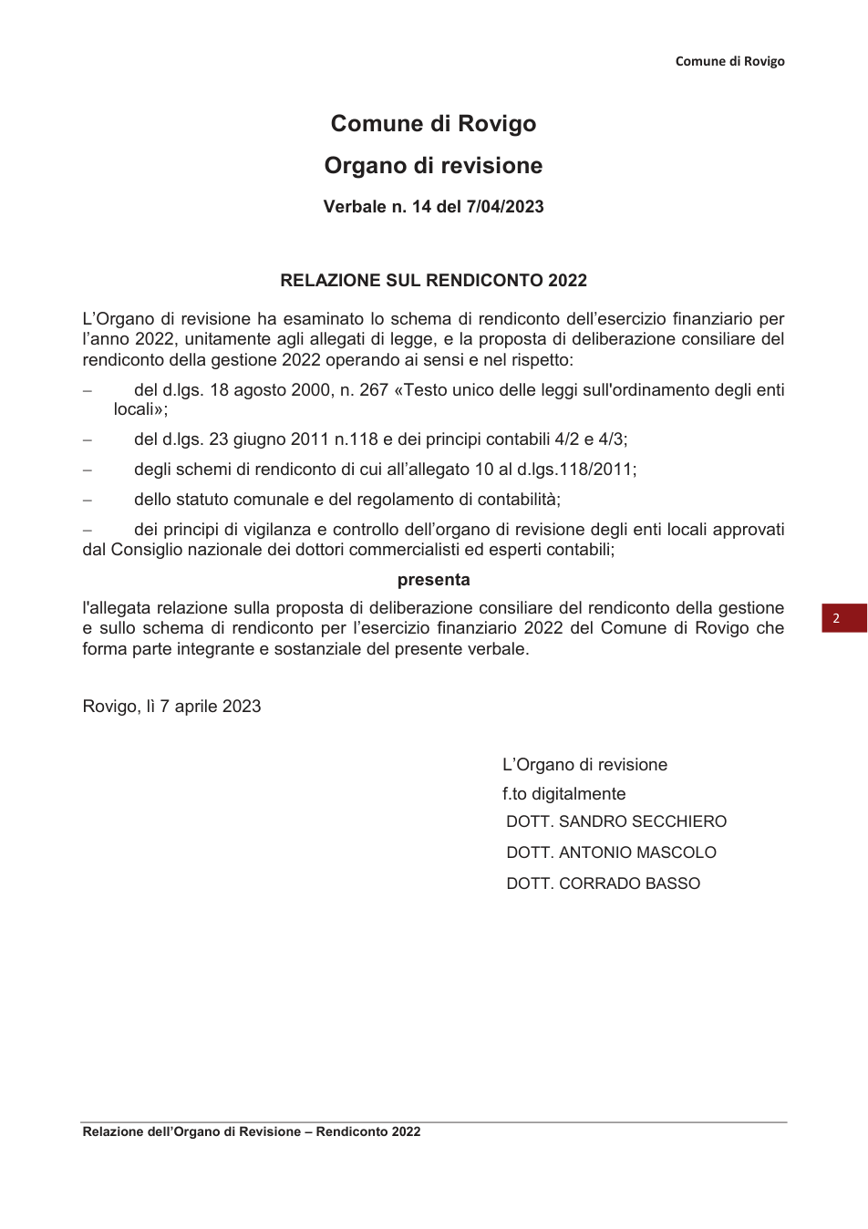 Pagina 2 del documento