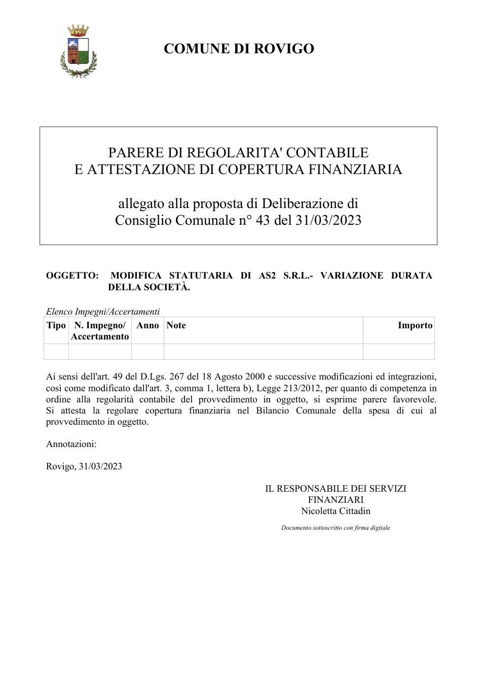 Pagina 1 del documento