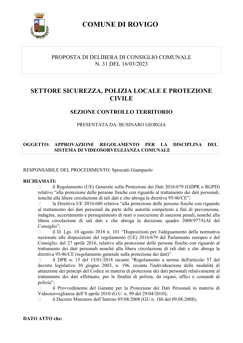 Pagina 1 del documento