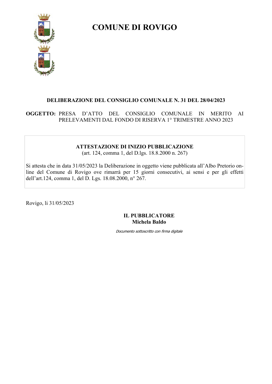 Pagina 1 del documento