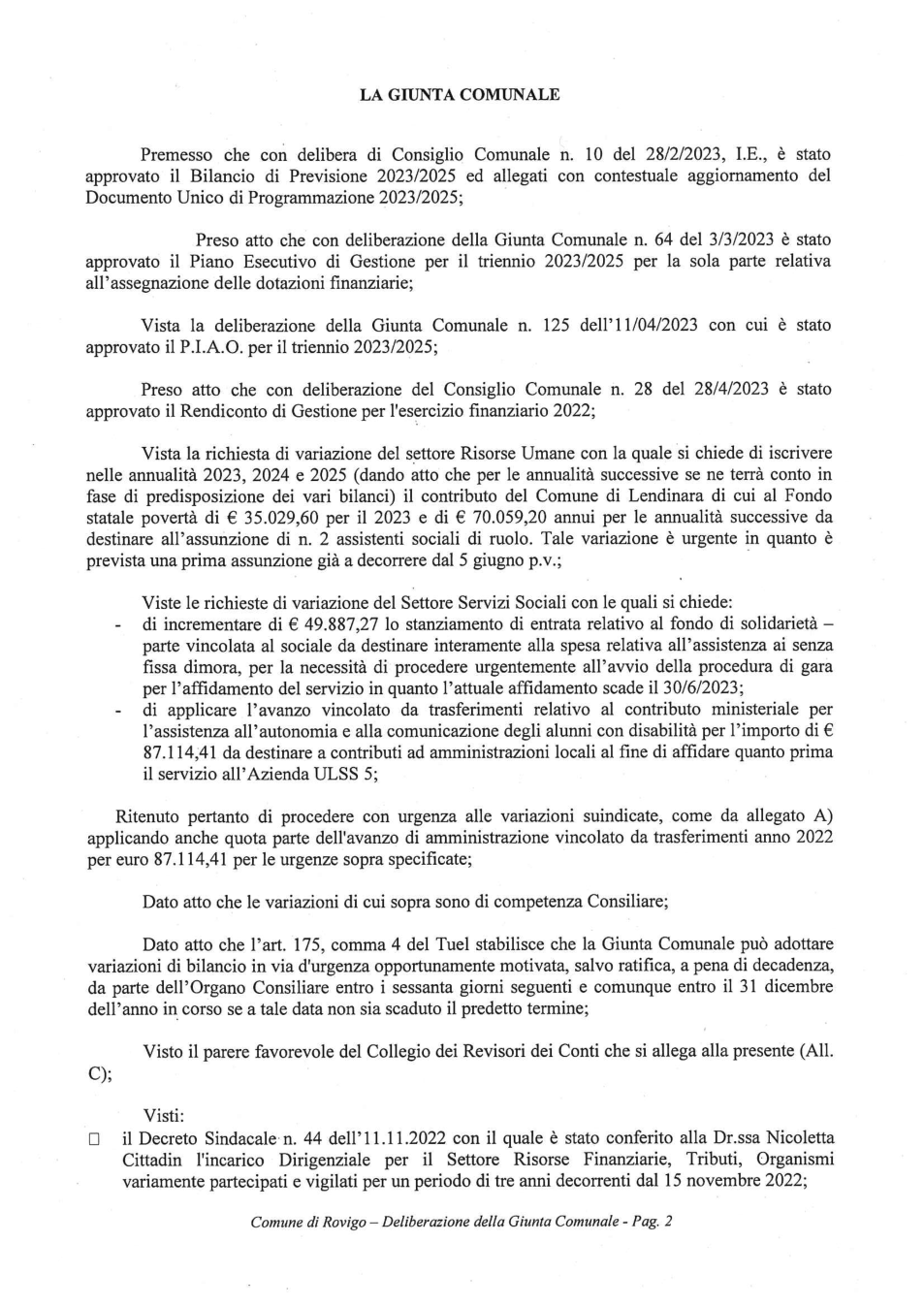 Pagina 2 del documento