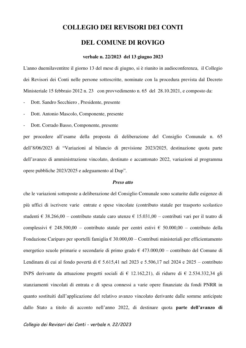 Pagina 1 del documento