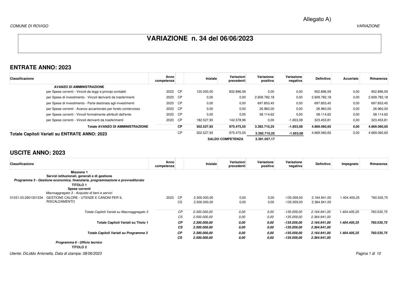 Pagina 1 del documento