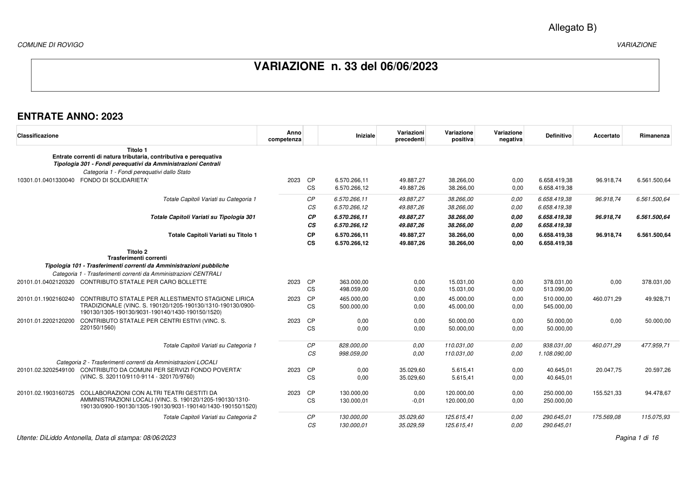 Pagina 1 del documento