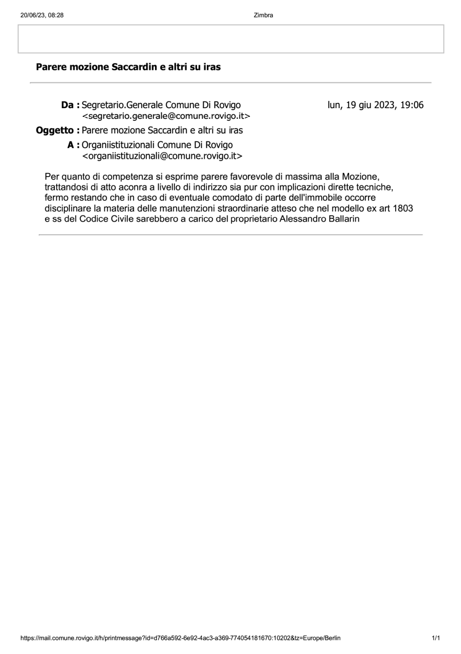 Pagina 1 del documento