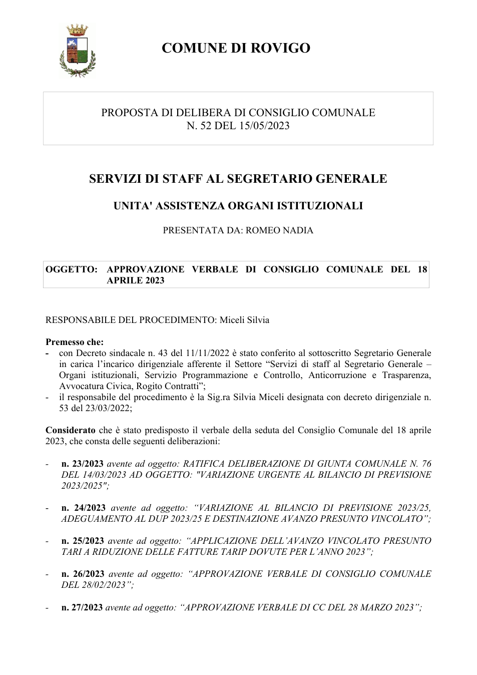 Pagina 1 del documento