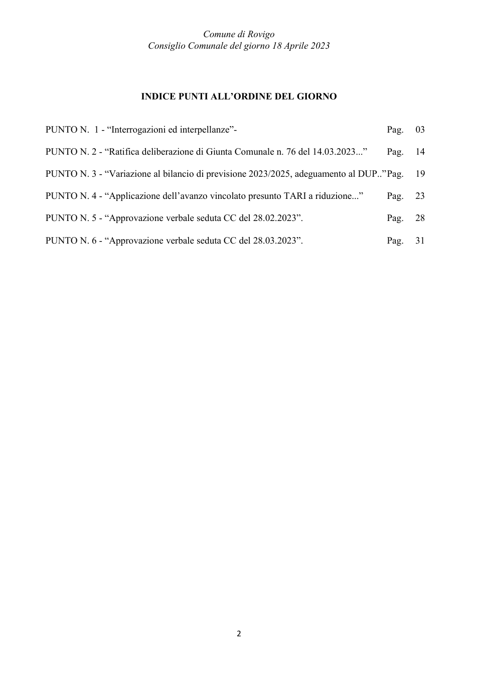 Pagina 2 del documento