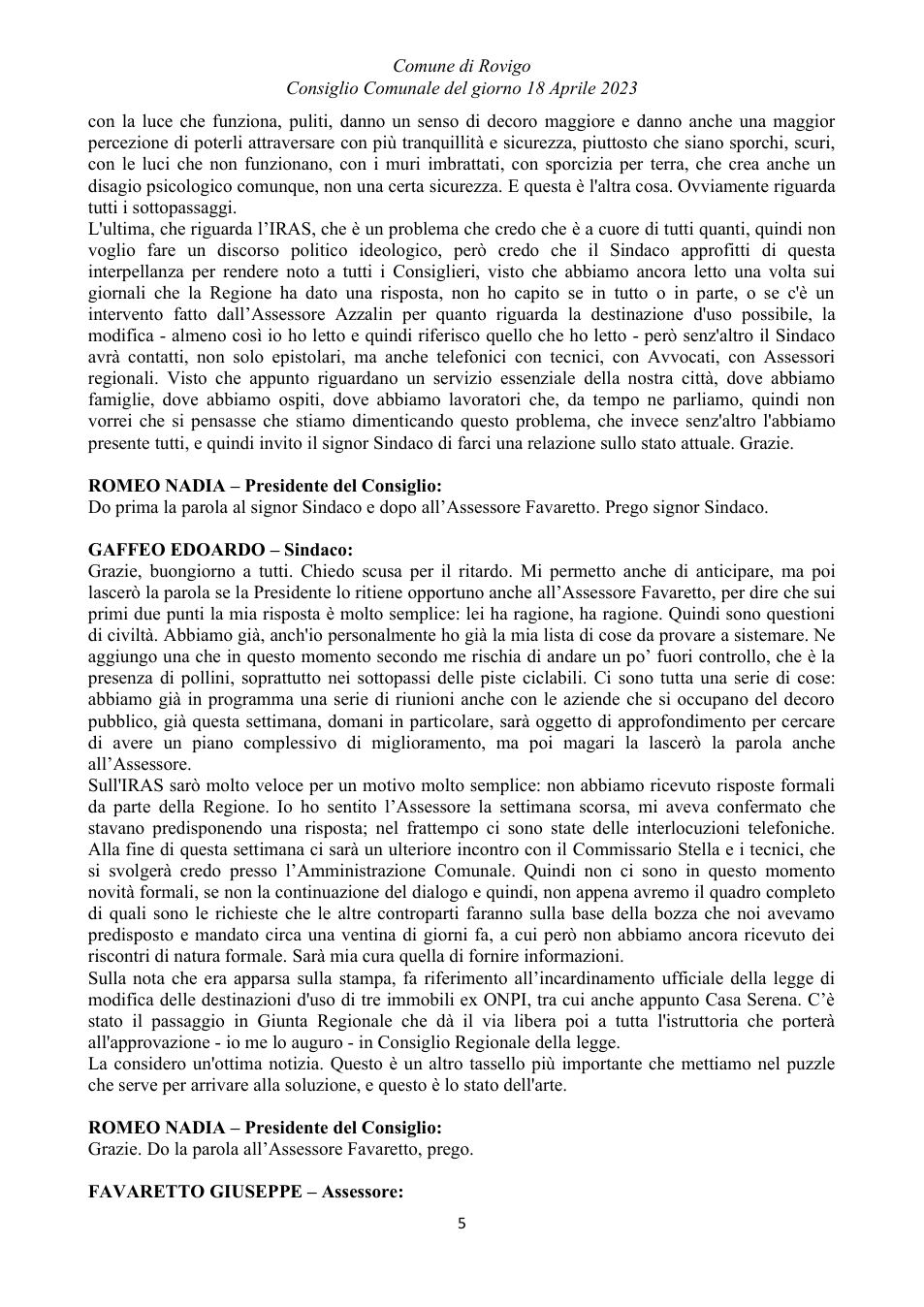 Pagina 5 del documento