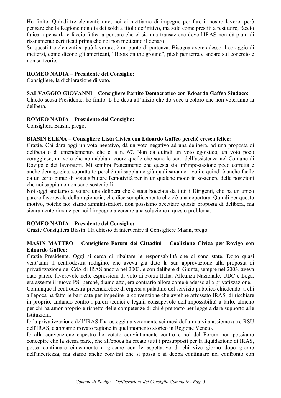 Pagina 5 del documento