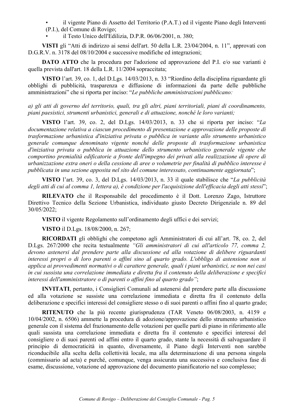 Pagina 5 del documento