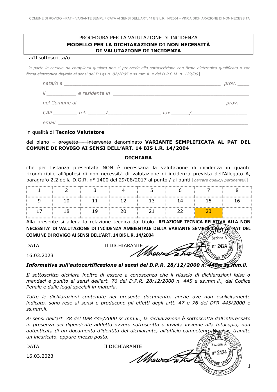 Pagina 2 del documento