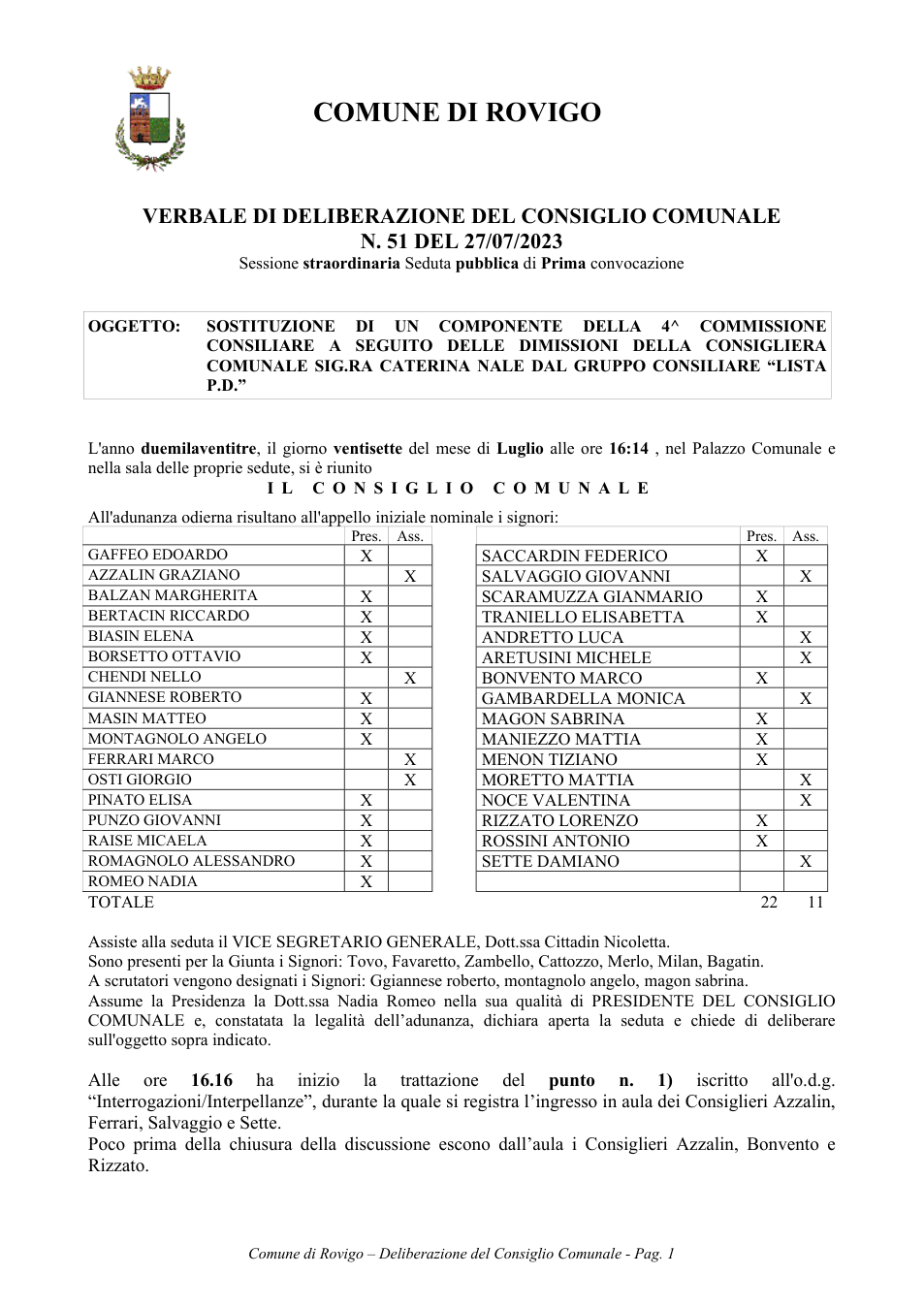 Pagina 1 del documento