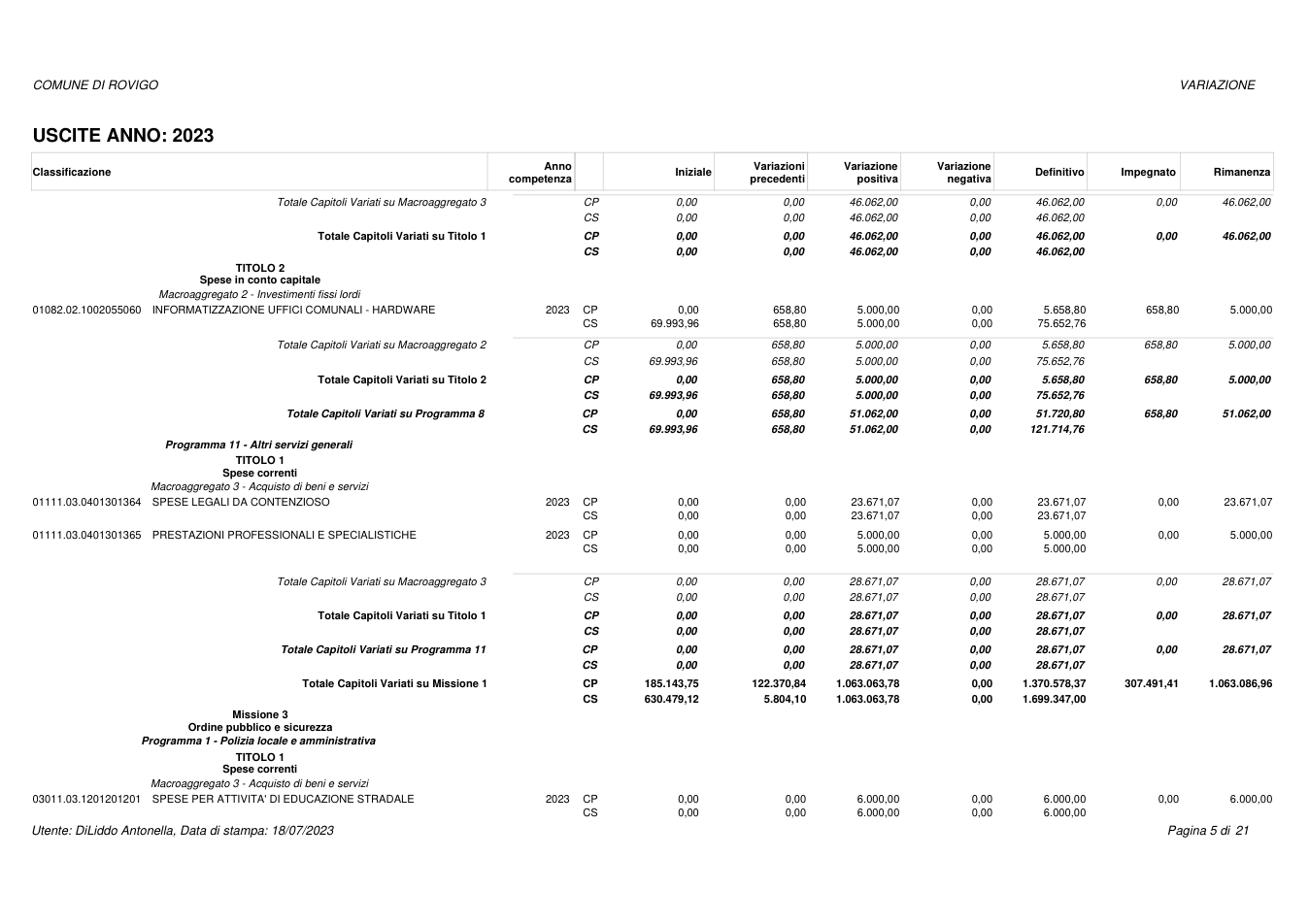 Pagina 5 del documento