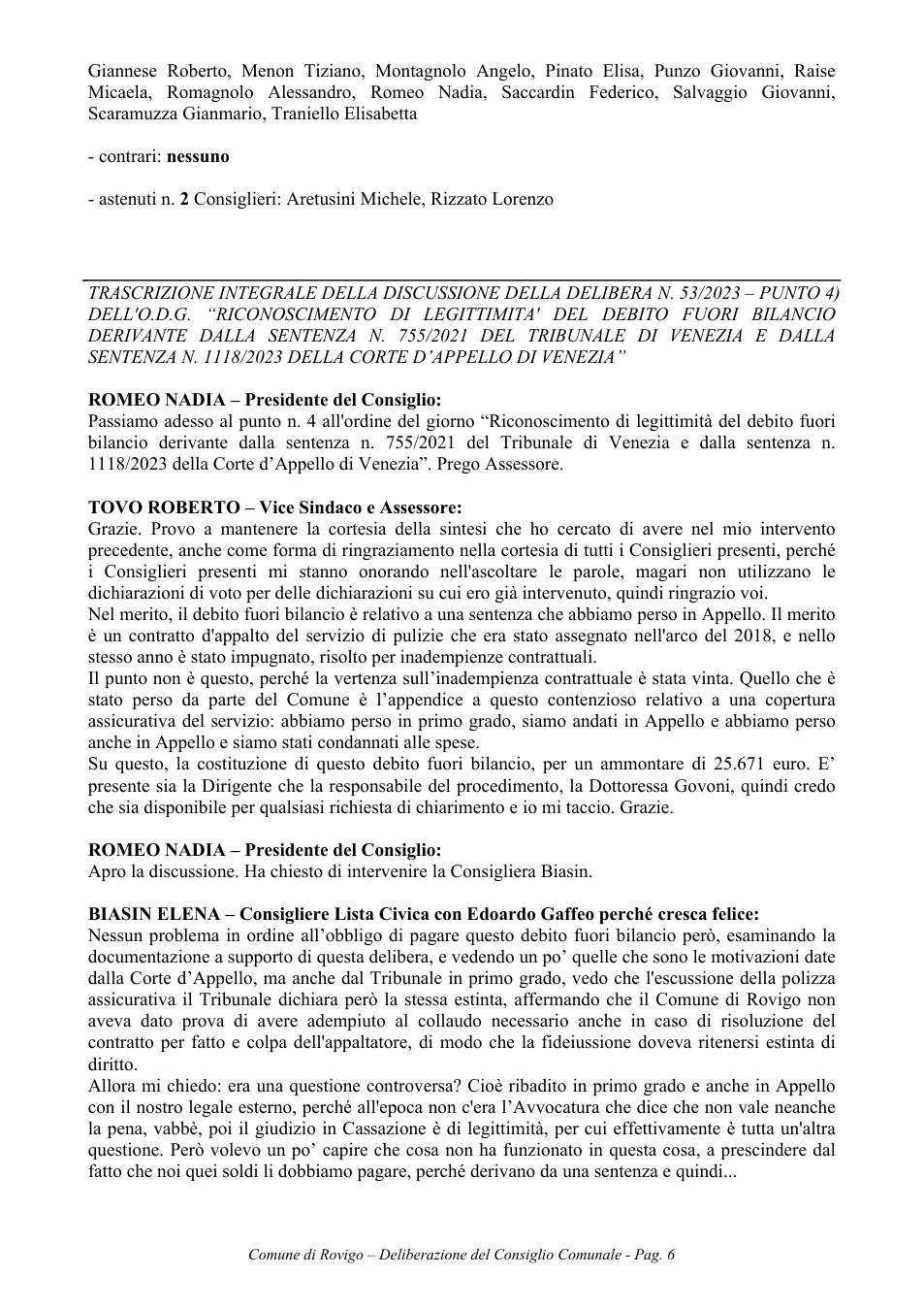 Pagina 6 del documento