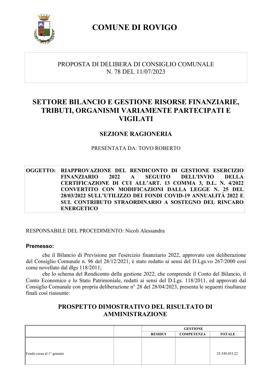 Pagina 1 del documento