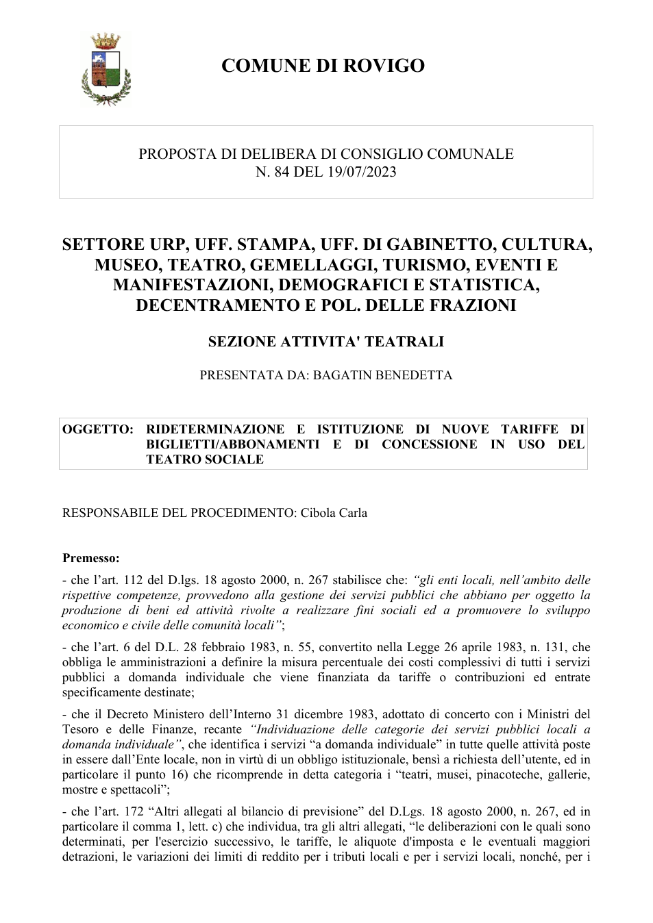 Pagina 1 del documento
