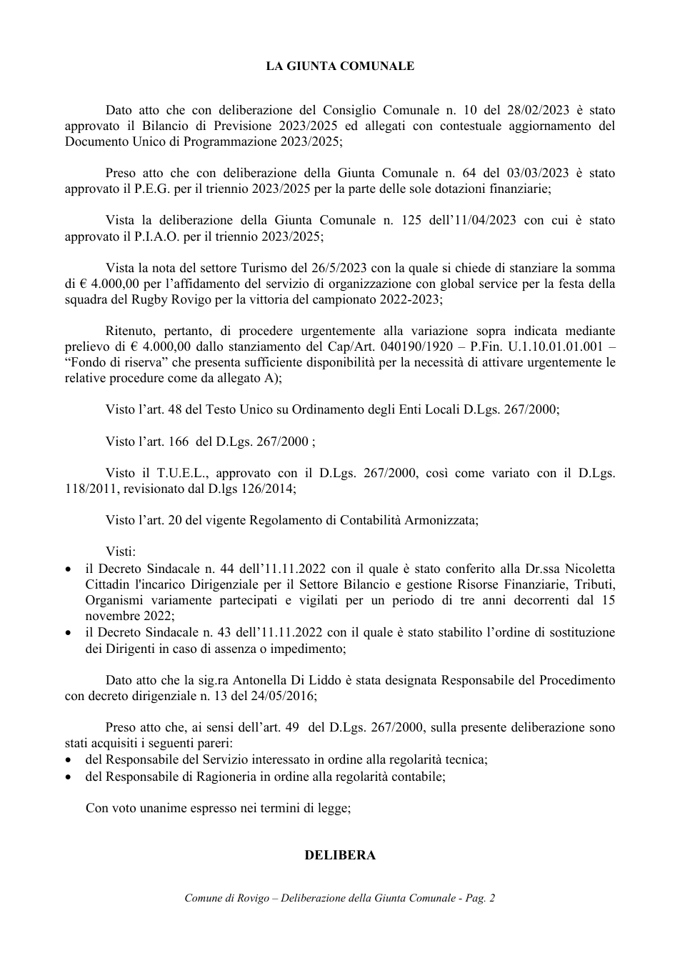 Pagina 2 del documento