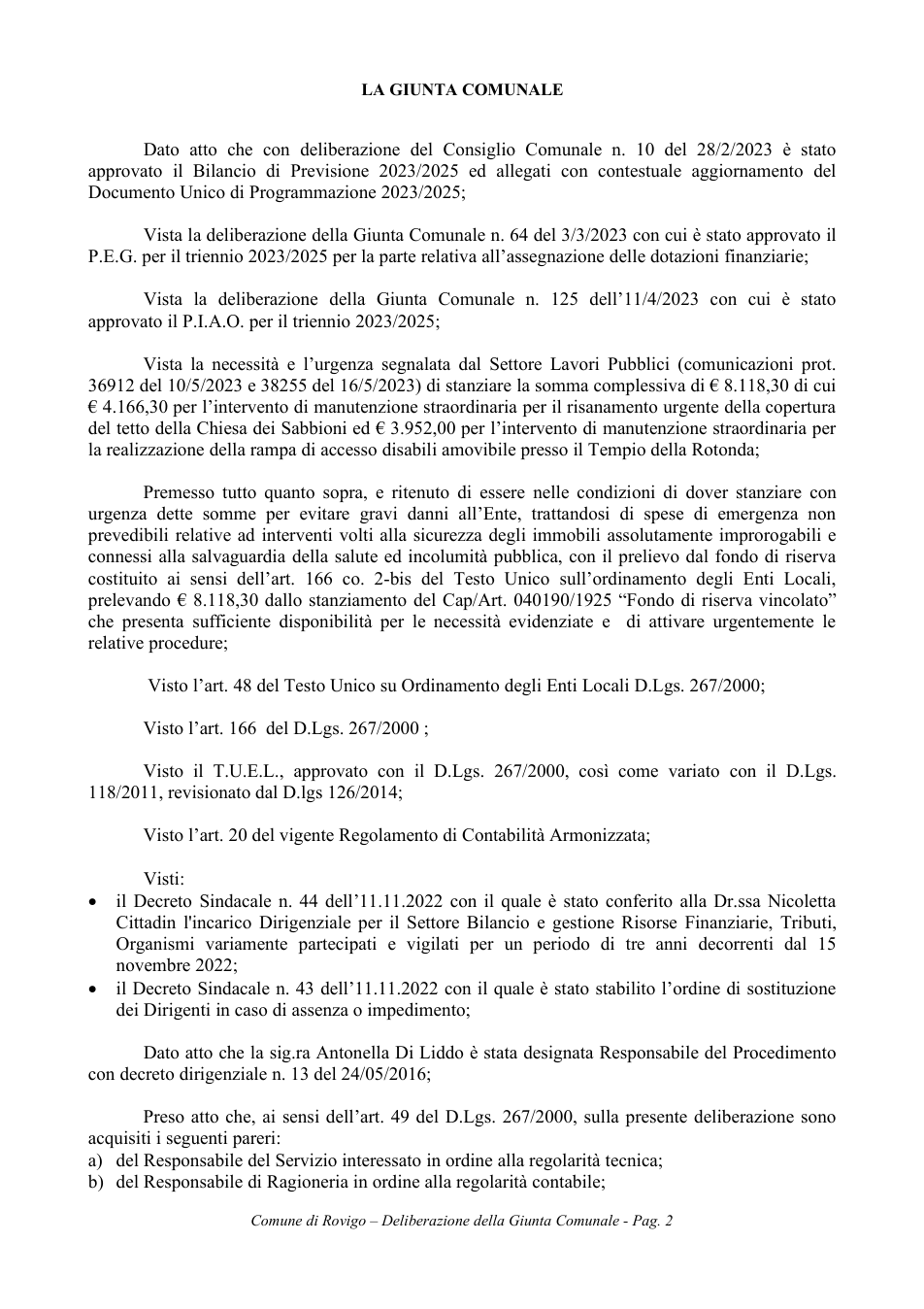 Pagina 2 del documento