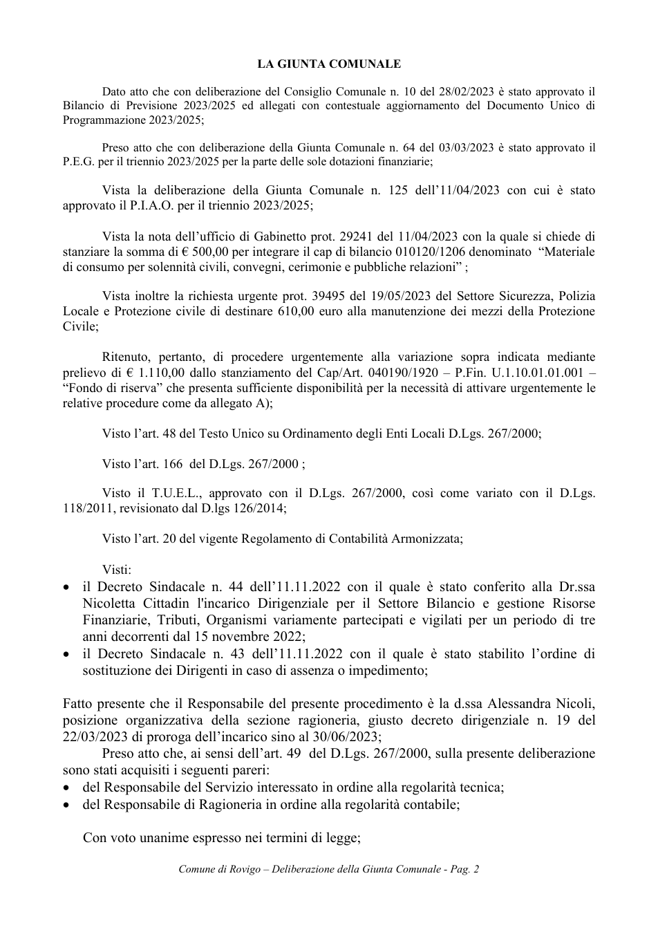 Pagina 2 del documento