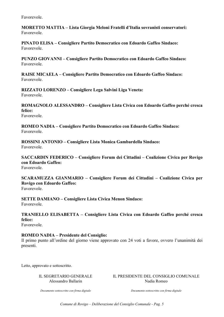 Pagina 5 del documento
