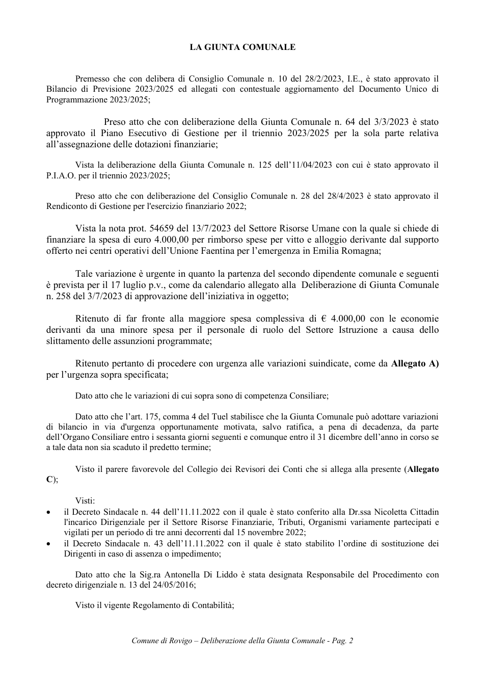 Pagina 2 del documento
