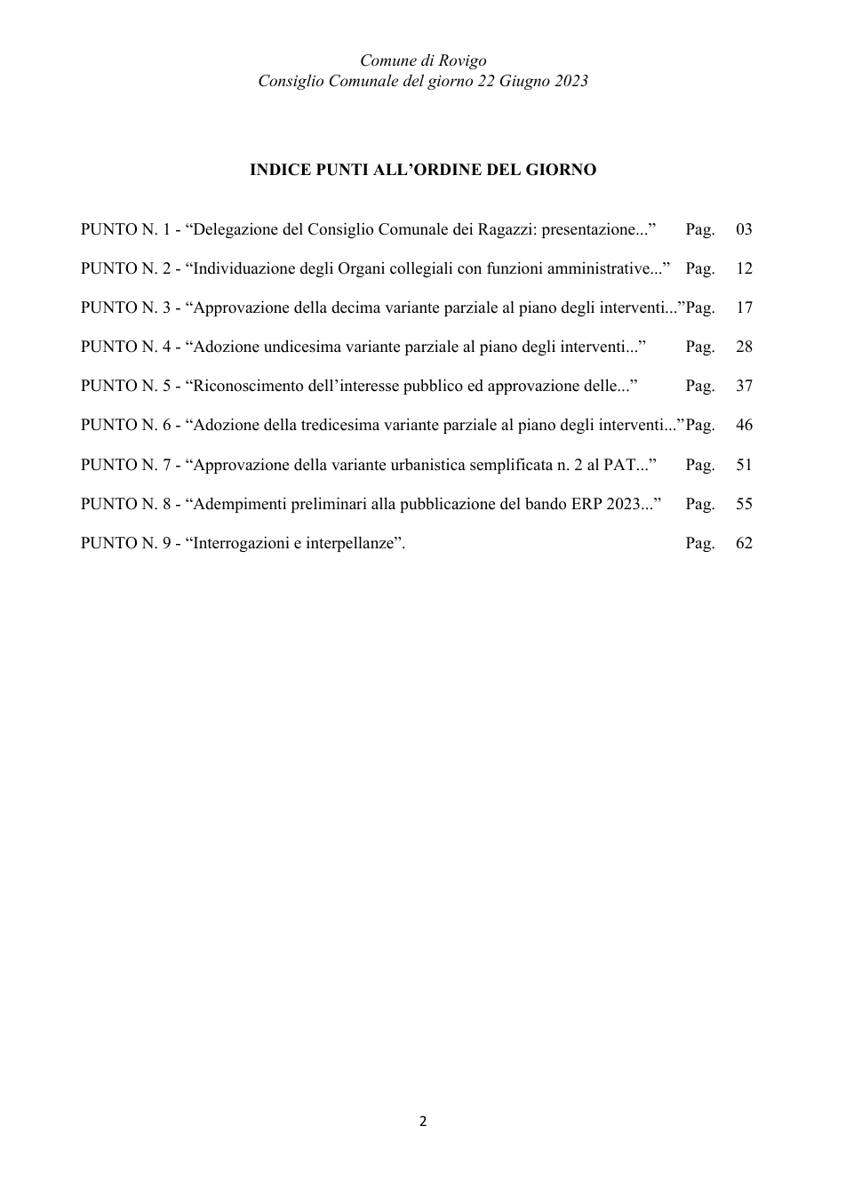 Pagina 2 del documento
