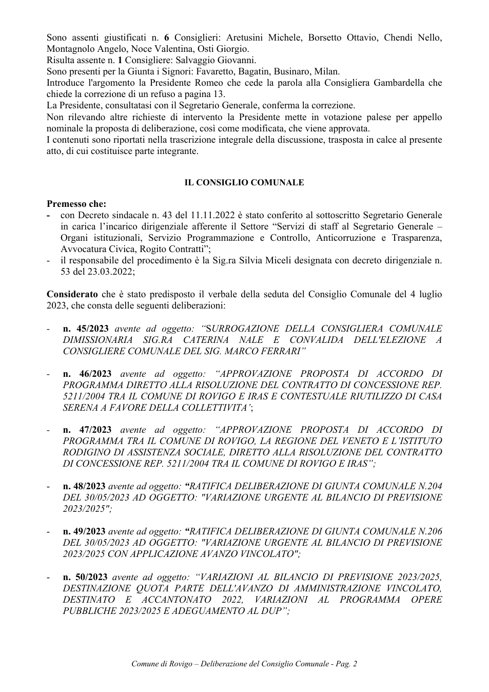 Pagina 2 del documento